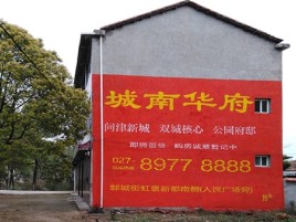 思礼百分之90的人都不了解的农村墙体广告