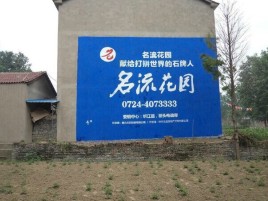 思礼墙体广告在乡镇、农村市场的媒体优势