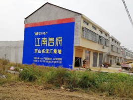 思礼农村墙体广告在不同形式上面展现的不同特色