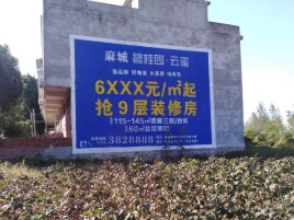 思礼墙体广告的好处