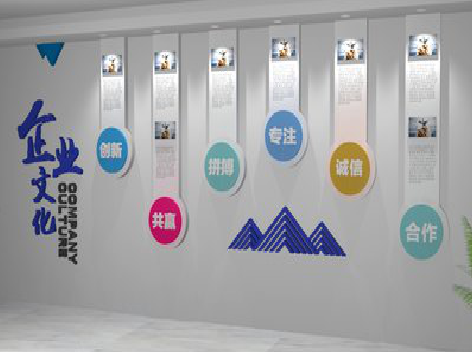 思礼企业文化墙需要传递什么办公文化？